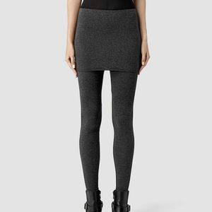 NWT All Saints Raffi Leggings Small
